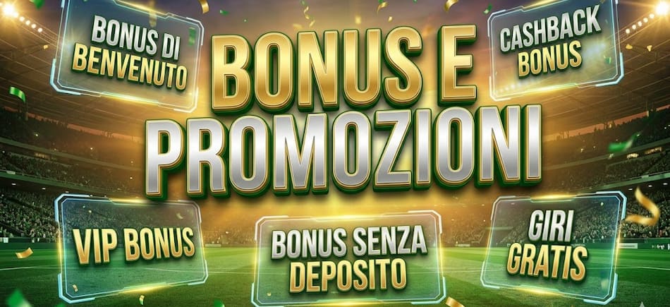 Bonus e Promozioni
